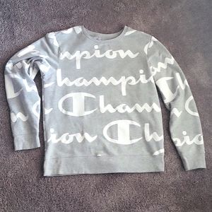 Champion logo sweat shirt